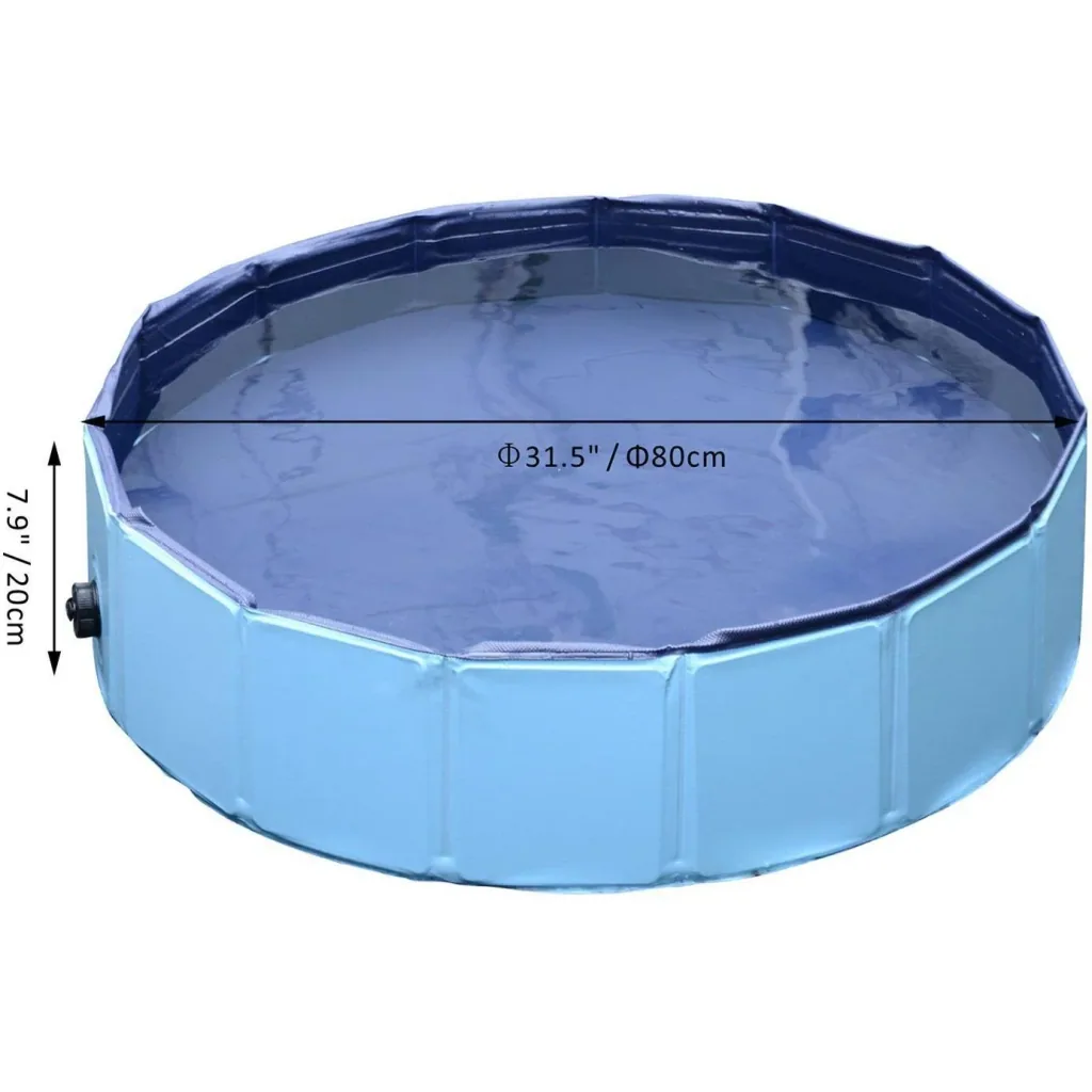 Hundepool Hundebadewanne Swimmingpool für Hunde 80 x 20 cm