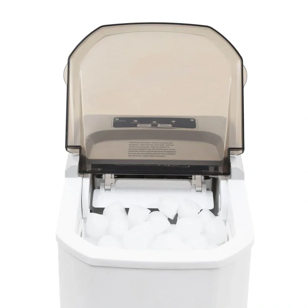Eiswürfelbereiter 1,4 L 15 kg/24 h weiß