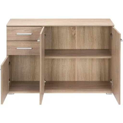 Sideboard / Kommode Eiche mit 3 Türen & 2 Schubladen