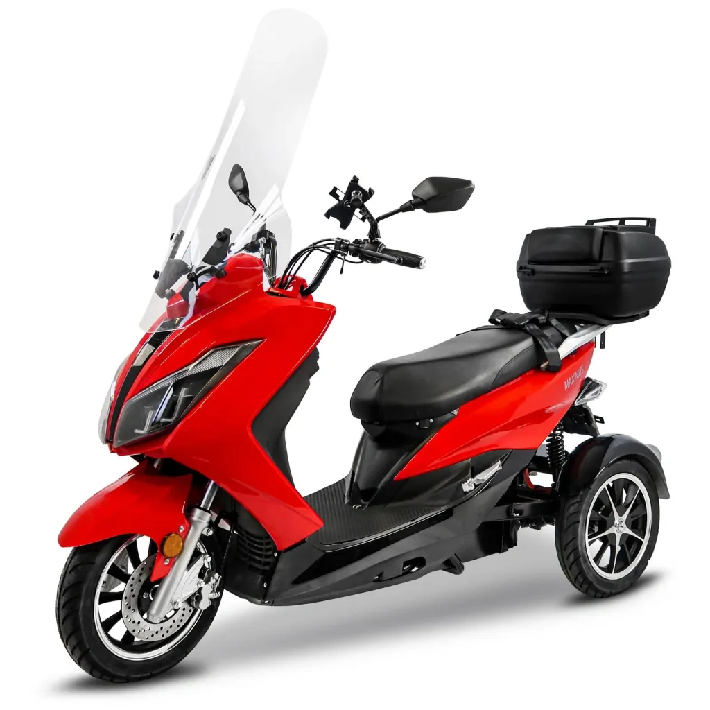 Maximus MX3-25 3 Rad Elektromobil 60V 32,5 AH Lithium Akku 1500W Motor 2 Personen Zulassung mit Topcase