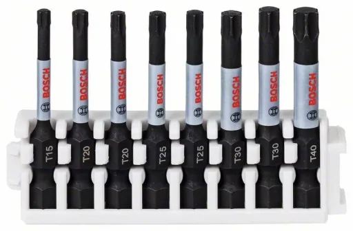 Impact Control Power Bit Pack, 8-teilig