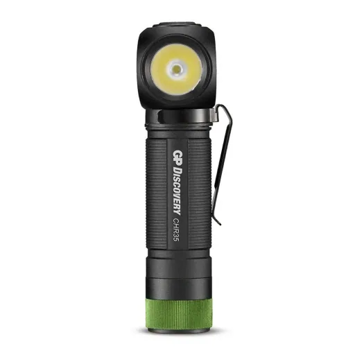 DISCOVERY Akku 2in1 Stirnleuchte und Taschenlampe mit Magnetbefestigung und 600 Lumen, IPX4