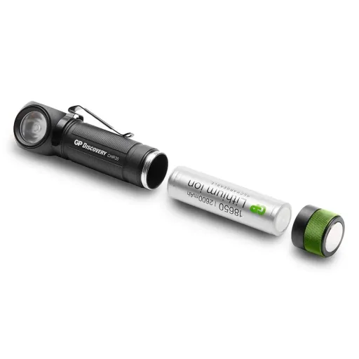 DISCOVERY Akku 2in1 Stirnleuchte und Taschenlampe mit Magnetbefestigung und 600 Lumen, IPX4