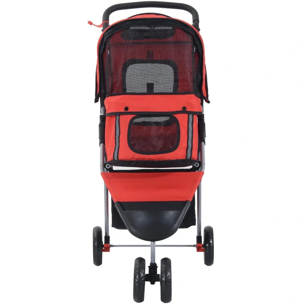 Hundewagen Hunde Stroller Hundebuggy Rot