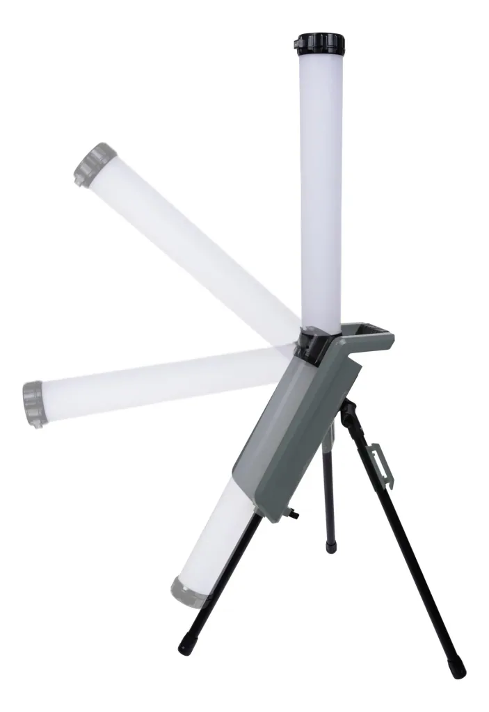 LED Arbeitsleuchte mir ausklappbarer Haupt LED, 360 Grad Weitwinkelausleuchtung