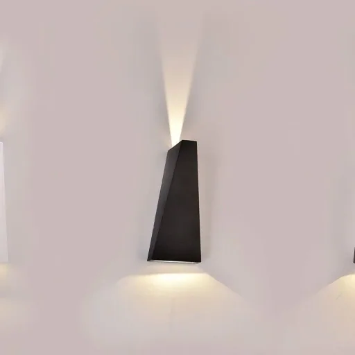 VT-826 LED-Wandleuchte - 4W - 3000K - 450 Lumen - Schwarz