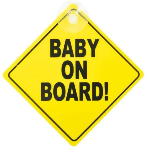 Schild Baby on board Carkids