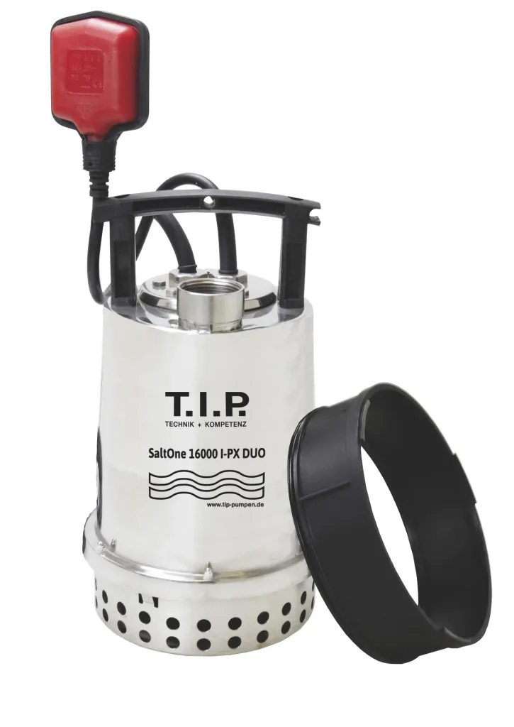 Salzwasserresitente Pumpe Edelstahl "SaltOne 16000 I-PX DUO" - bis 16.000 l/h Fördermenge