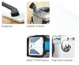 Staubsauger ANTI ALLERGY - mit Wasserfiltersystem