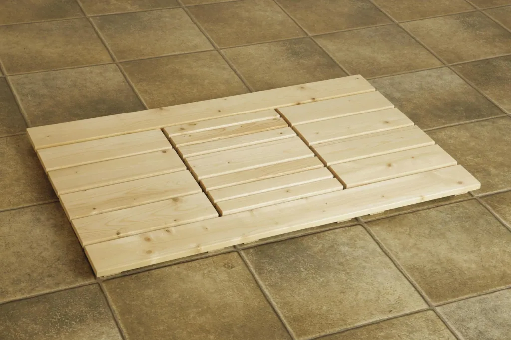 Bodenrost aus naturbelassenes Fichtenholz, LxB 100 x 61,5 cm  