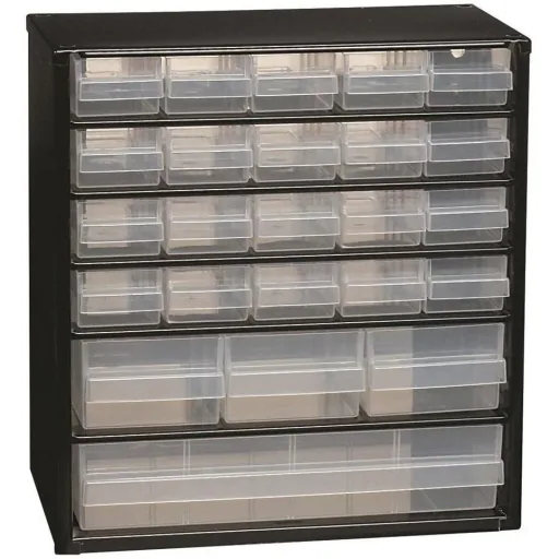 Schubladenblock mit 24 Schubladen - 33x30,6x15cm MET Loose Insert A8-1 - Kunststoff