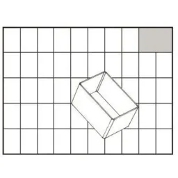 Schubladenblock mit 24 Schubladen - 33x30,6x15cm MET Loose Insert A8-1 - Kunststoff