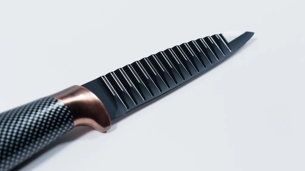 Messer-Set Carbon mit Sparschäler, 6-teilig