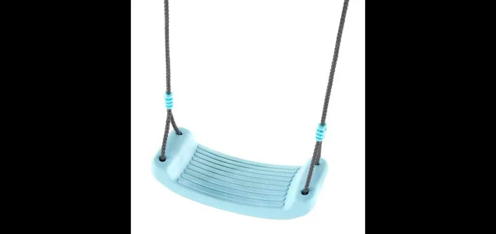 Premium Metall Schaukel mit Nebelsprühfunktion, Outdoor-Einzelschaukel für Kinder, Schaukelseile höhenverstellbar