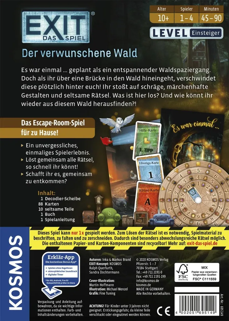 EXIT - Das Spiel - Der Verwunschene Wald