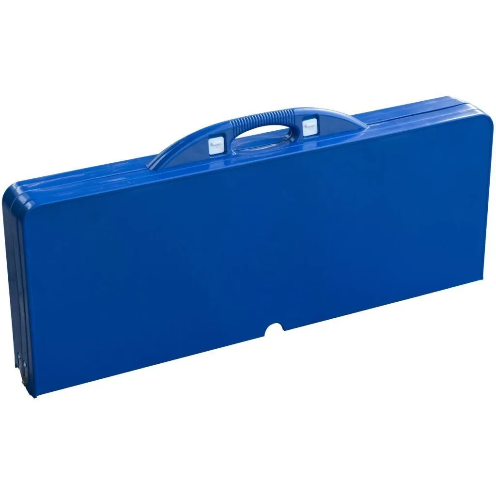 Alu Campingtisch Picknick 4-Sitzer klappbar Blau