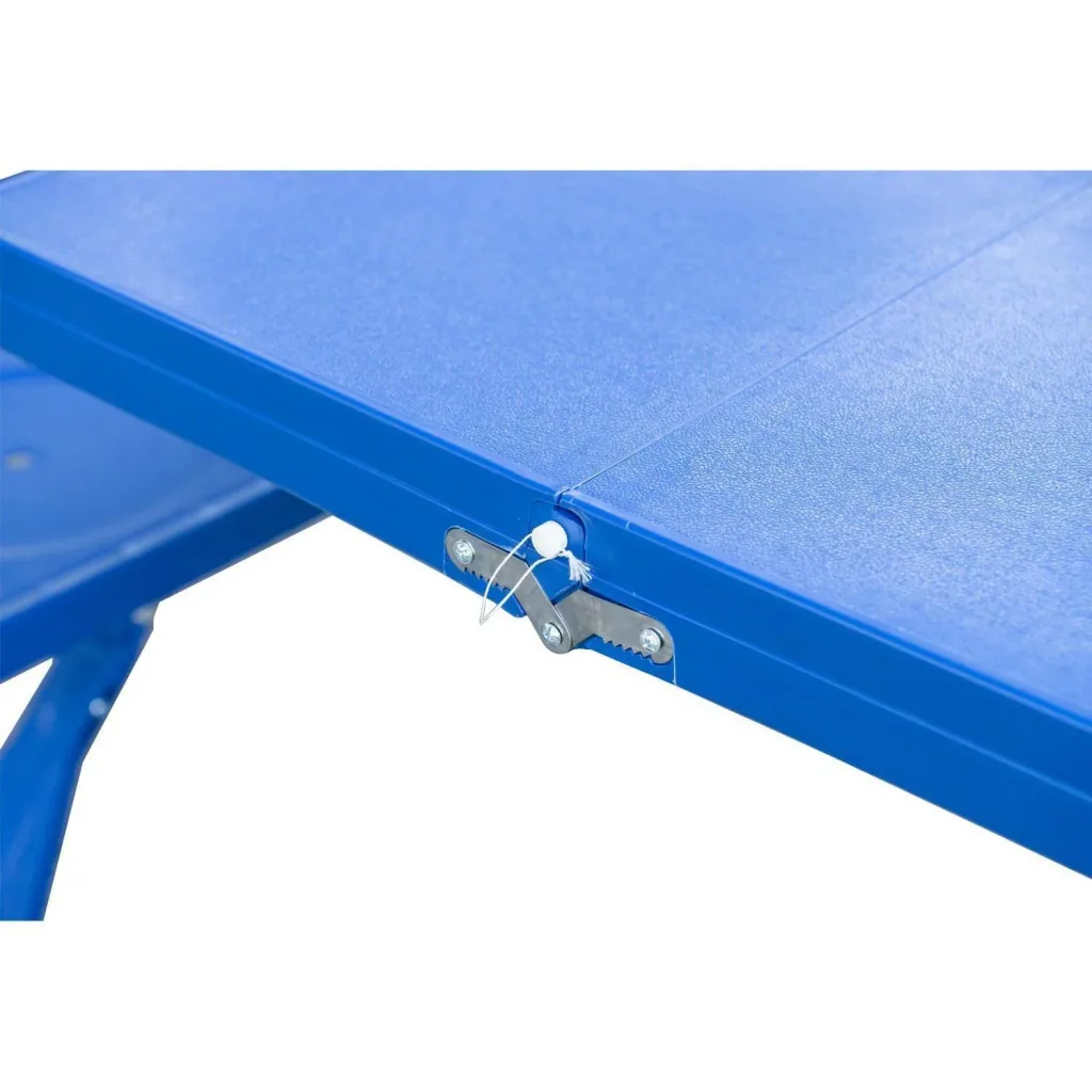 Alu Campingtisch Picknick 4-Sitzer klappbar Blau