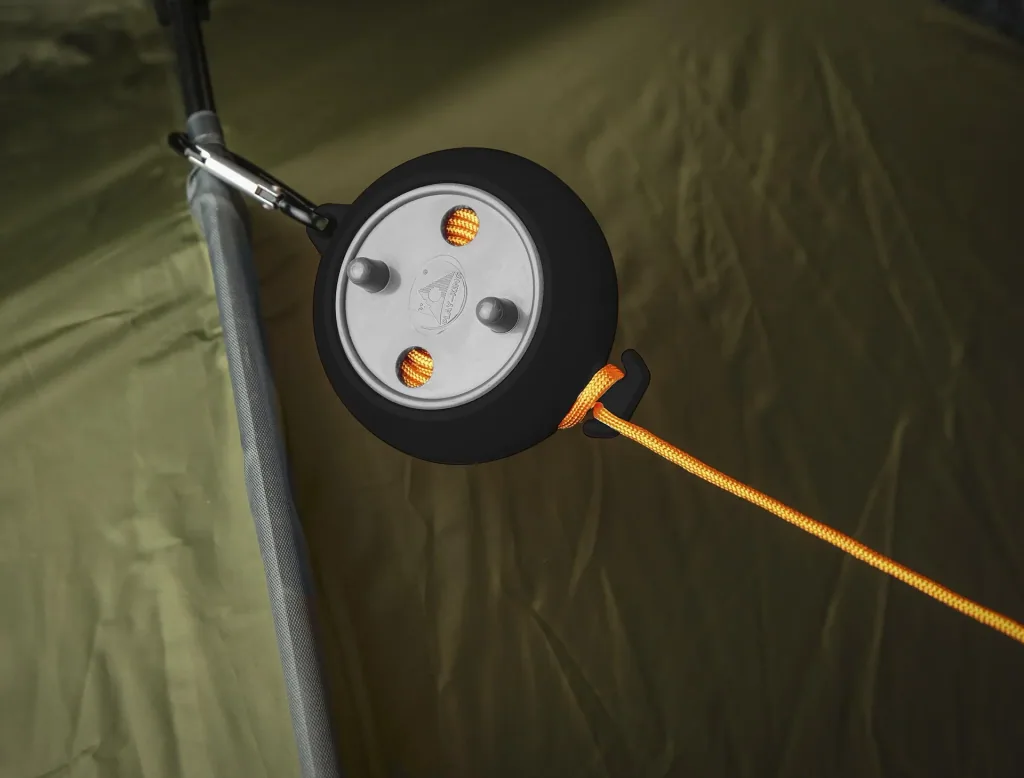 Wäscheleine aufrollbar mit Haken, maximale Länge 8 m