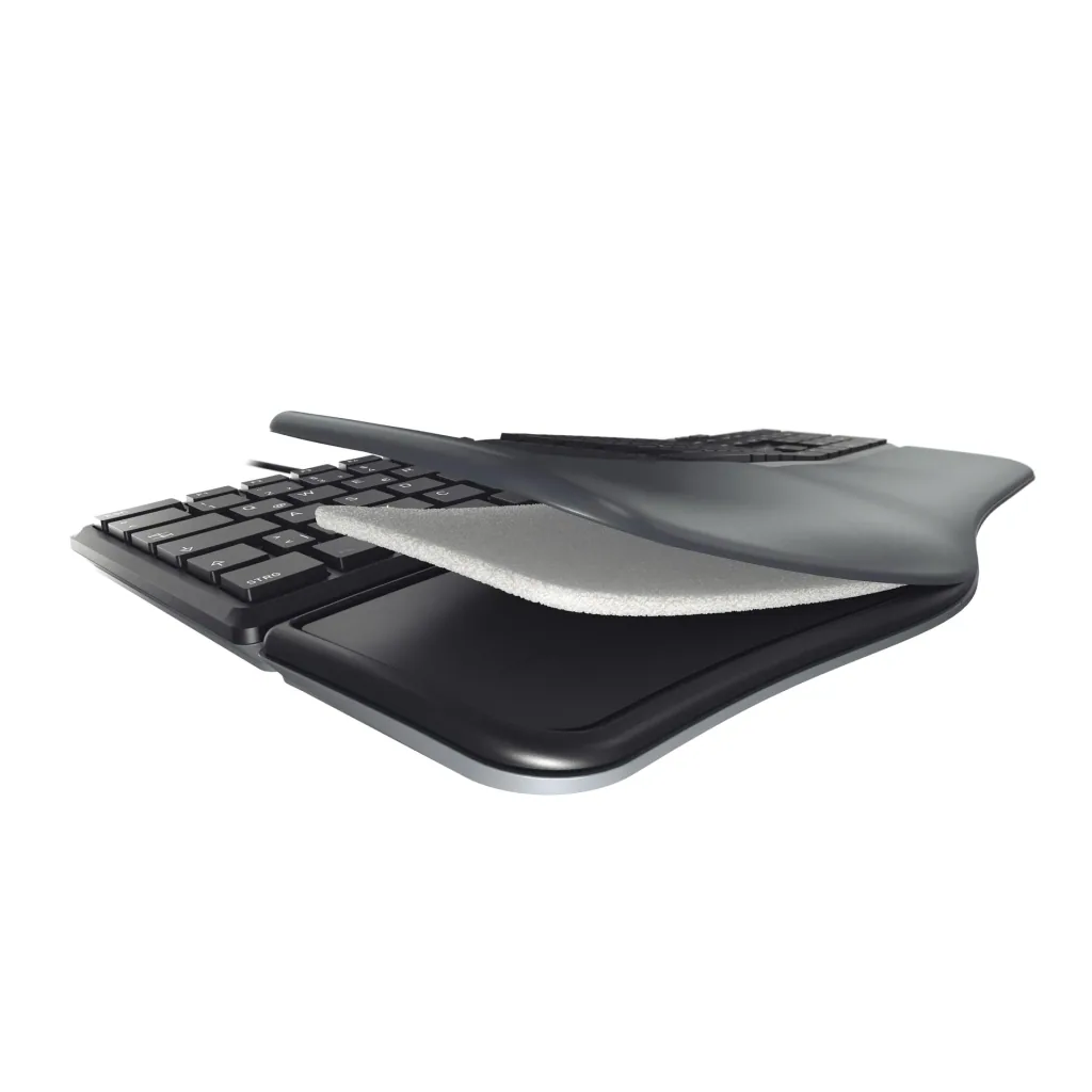 Kabelgebundene Tastatur KC 4500 ERGO schwarz