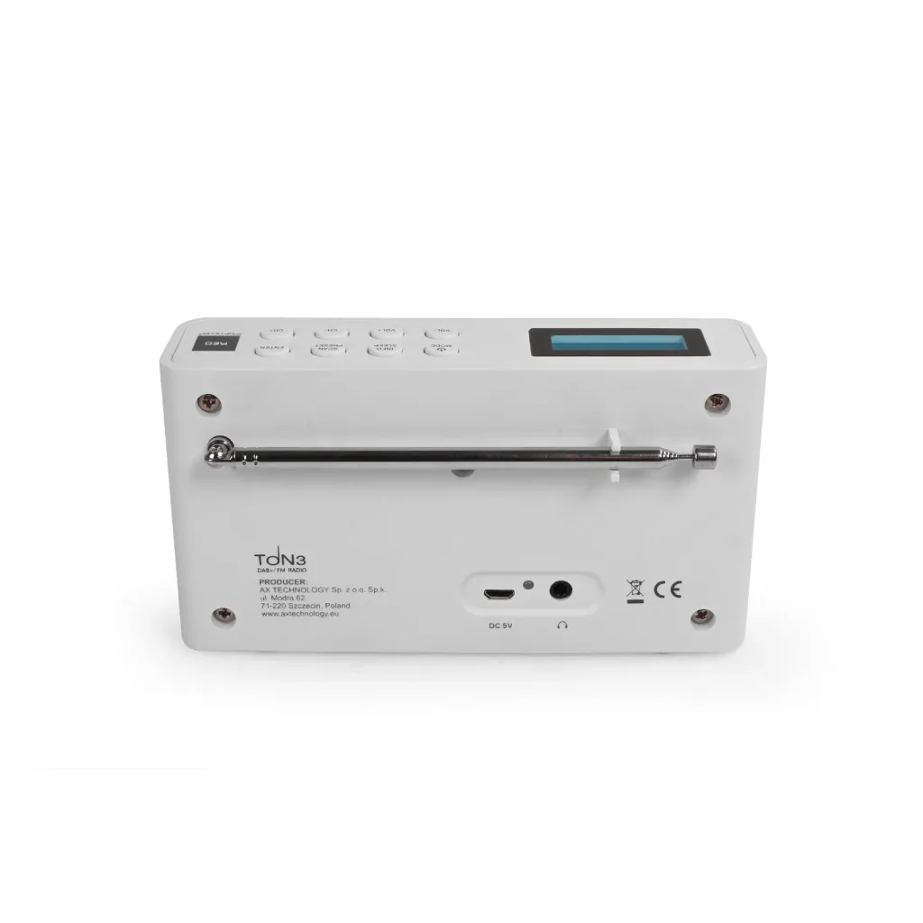 DAB-Radio Ton-3, weiß