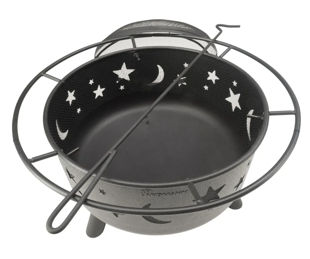 Feuerkorb "Stars & Moon", rund, 75 cm