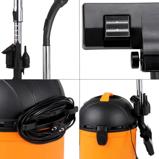Nass- und Trockensauger 15 Liter 1200W - inkl. Nassfilter + Feinstaubbeutel