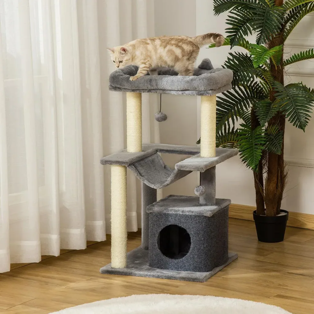 Katzenbaum 100 cm Kratzbaum mit Hä