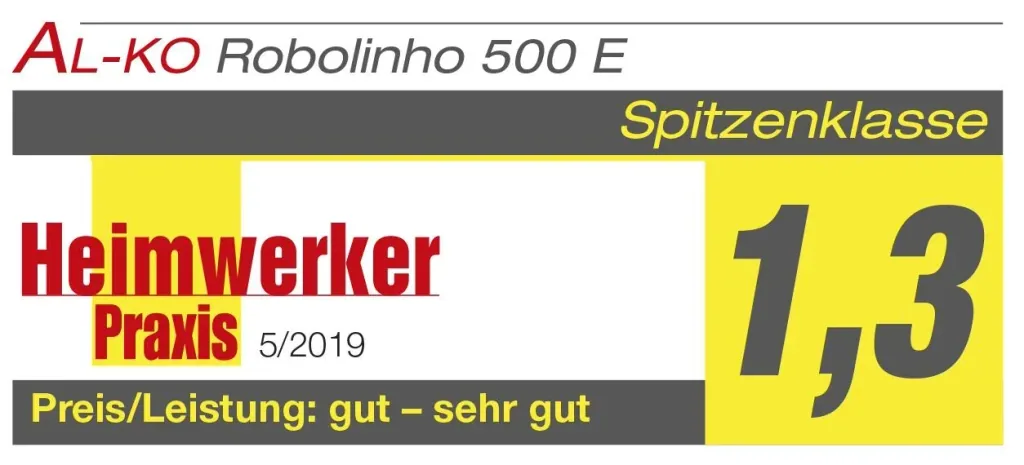 Mähroboter "Robolinho 500 E" - ohne Wi-Fi und Smart Cloud Connect
