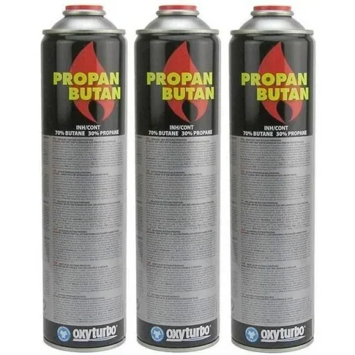 5-fache Universal-Gasflasche 600 ml Stück für Unkrautvernichter und Gasbrenner