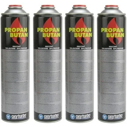 5-fache Universal-Gasflasche 600 ml Stück für Unkrautvernichter und Gasbrenner