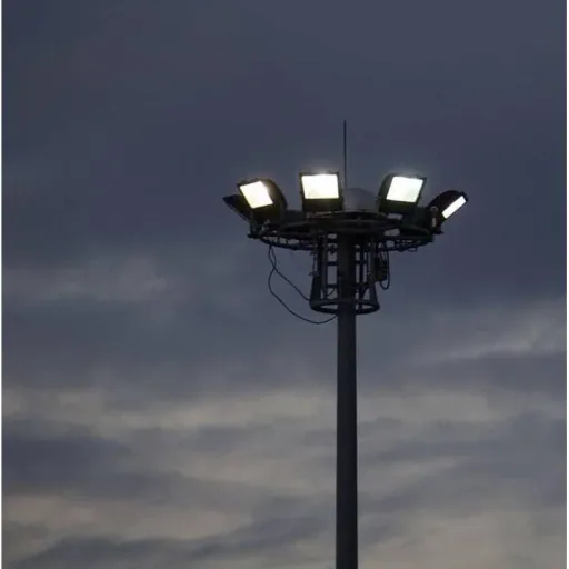 VT-52 LED-Flutlicht - 50 W - 6850 Lm - 4000K - schwarz - Extra effizient