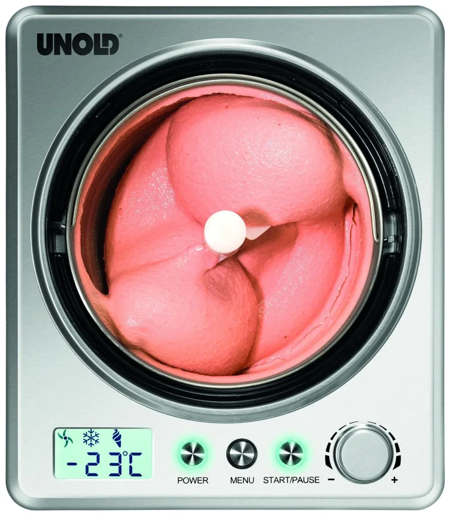 Eismaschine Profi 180 W, für Eiskreationen, Sahneeiscreme