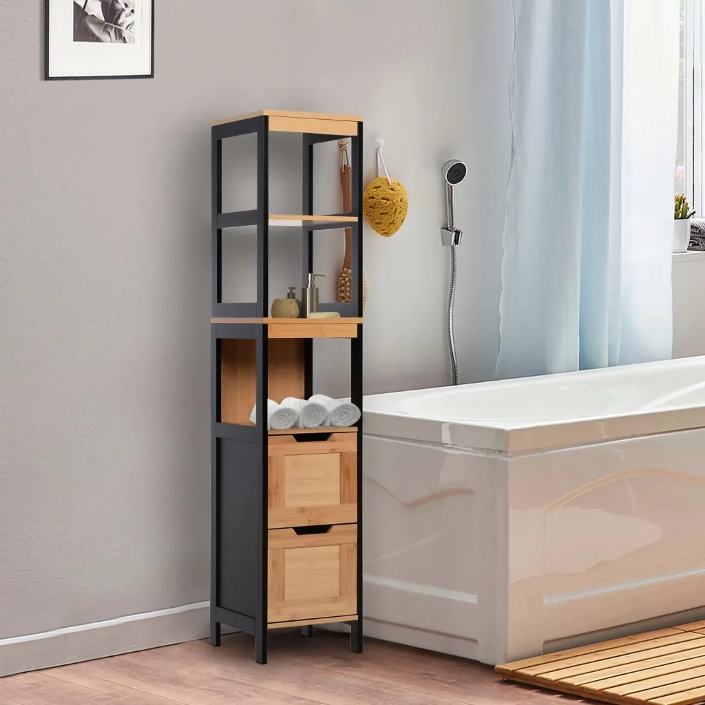Badezimmerregal mit 3 Ablagen