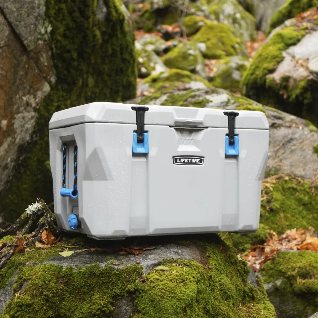 Lifetime Kühlbox 73 Liter Volumen grau