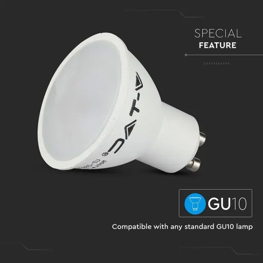 VT-5164 LED Wifi-Spot - 4,5W - RGB+W - GU10