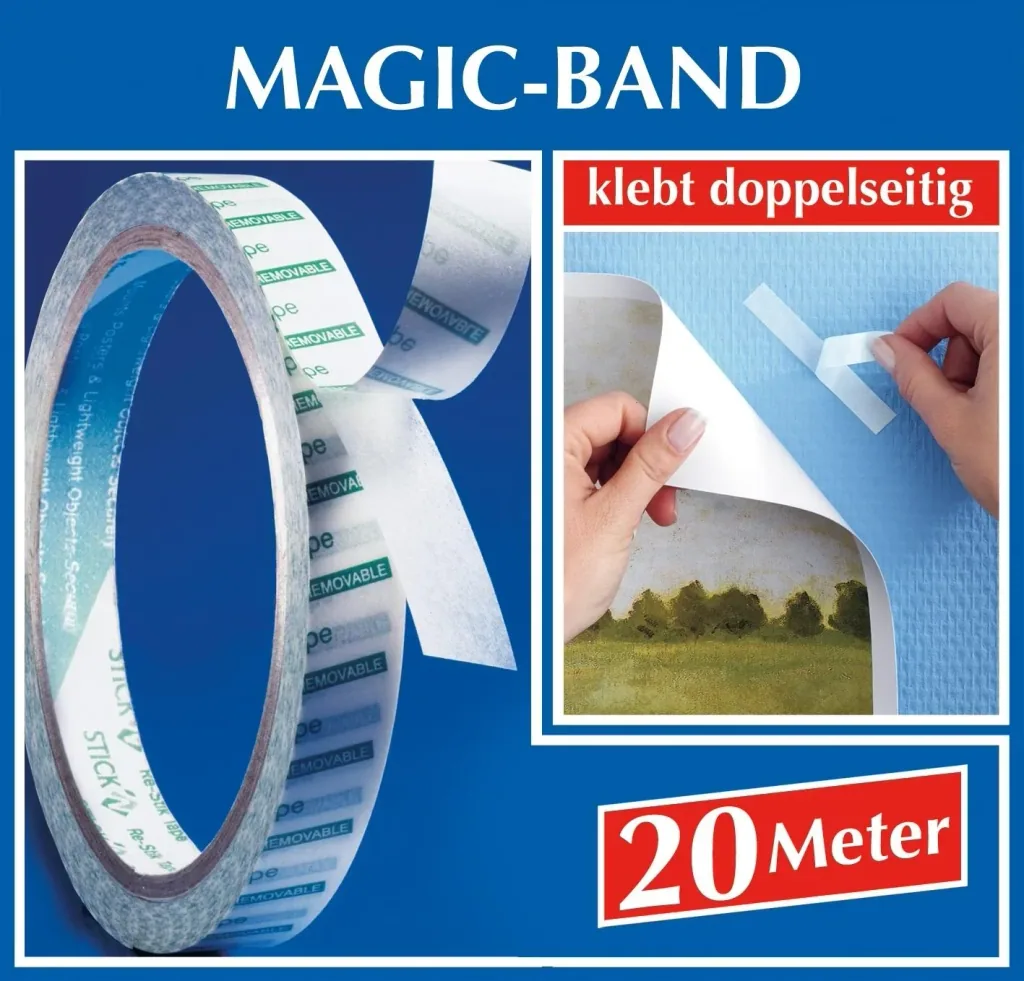 Klebeband "Magic", 20 m x 1,2 cm