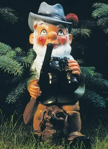Zwerg als Förster 33 cm
