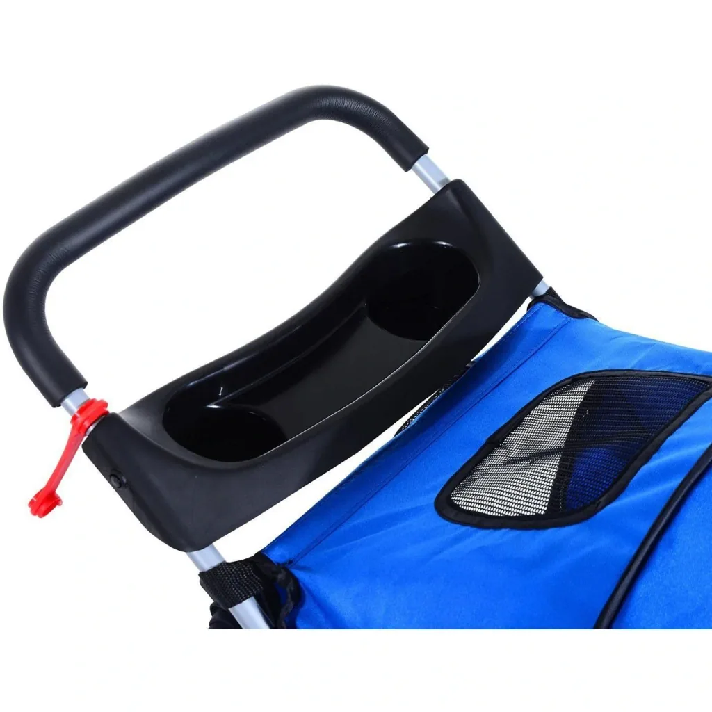 Hundewagen Hundebuggy Blau