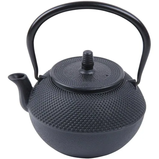 Teekessel aus Gusseisen - 1250 ml - Schwarz
