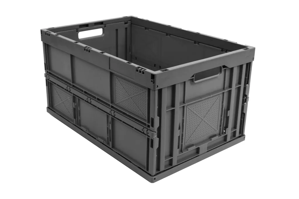 Euro-Faltbehälter, 600 x 400 x 320 mm, grau