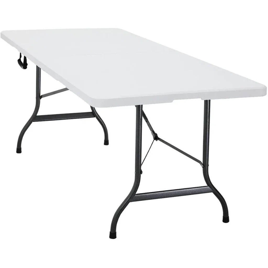 Klapptisch | Campingtisch | Gartentisch | Klapptisch | weiß - Kunststoff 183 x 76 x 74 cm