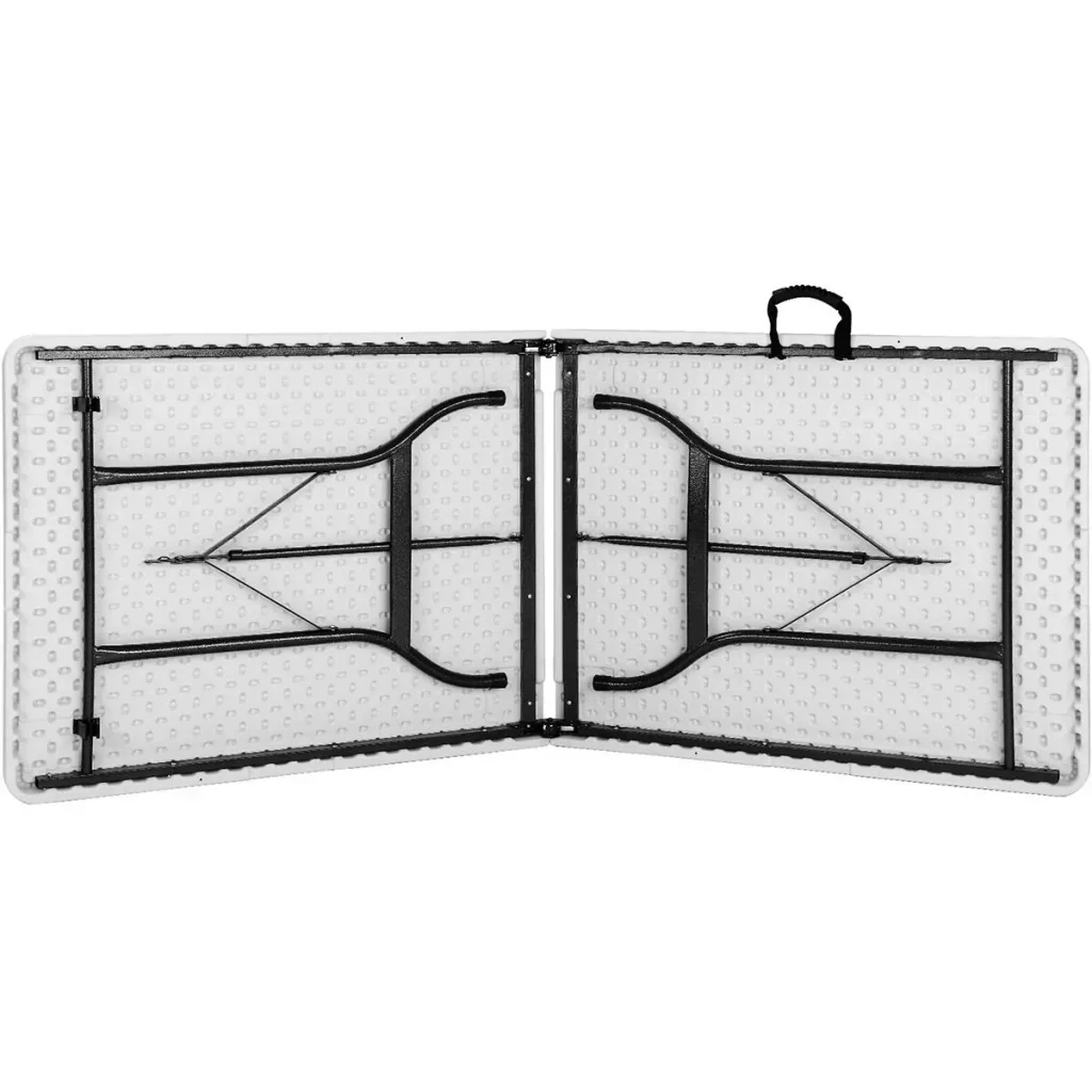 Klapptisch | Campingtisch | Gartentisch | Klapptisch | weiß - Kunststoff 183 x 76 x 74 cm