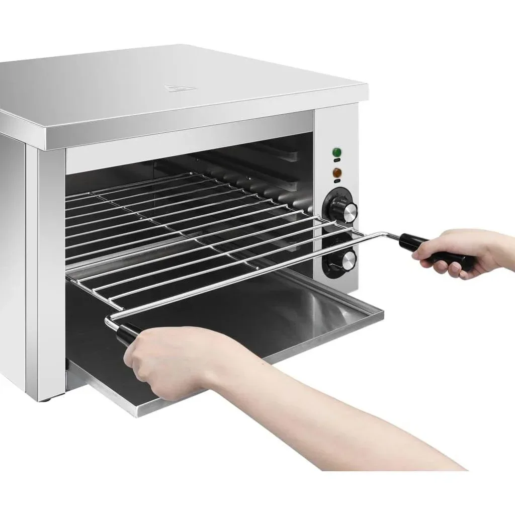Salamander Grill elektrisch gastronorm 3000 W Edelstahl
