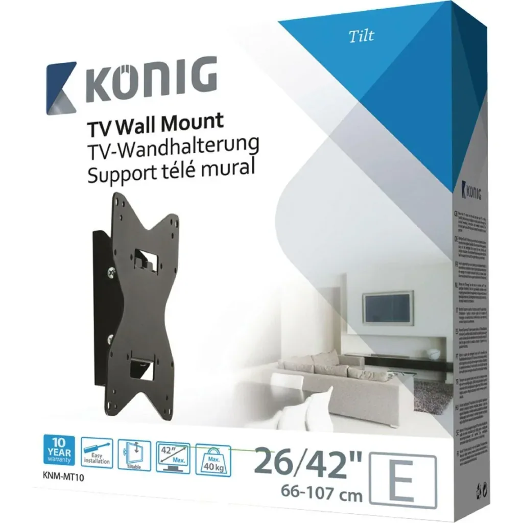 TV-Wandhalterung Neigung 26 - 42 " 40 kg