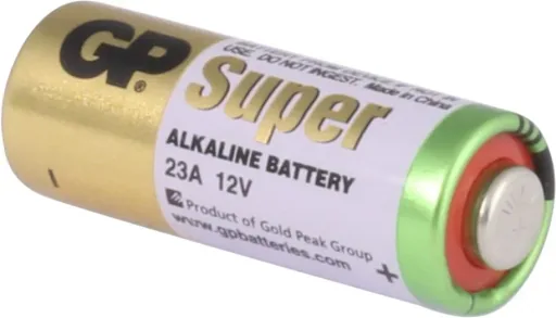 Alkaline 23A Rundzellenbatterie, 12 V - 5 Stück