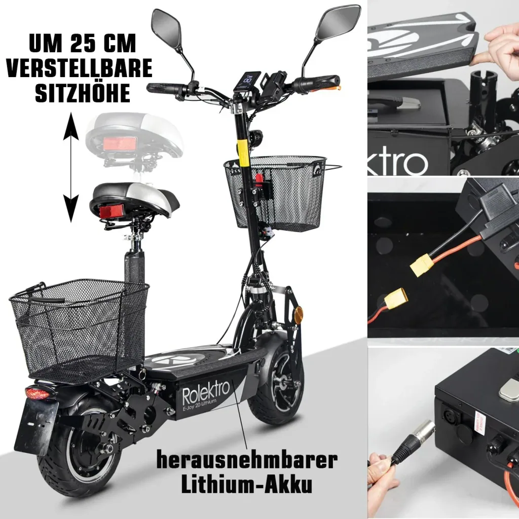 E-Scooter E-Joy 20 - Lithium