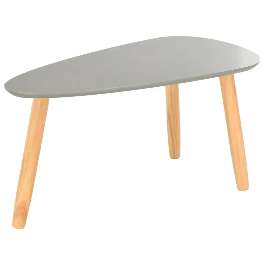 Couchtische 2tlg. massiv Kiefer grau