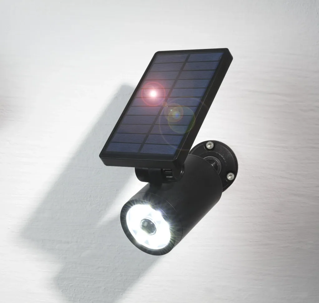 Solar Sicherheitsstrahler + Kamera Dummy