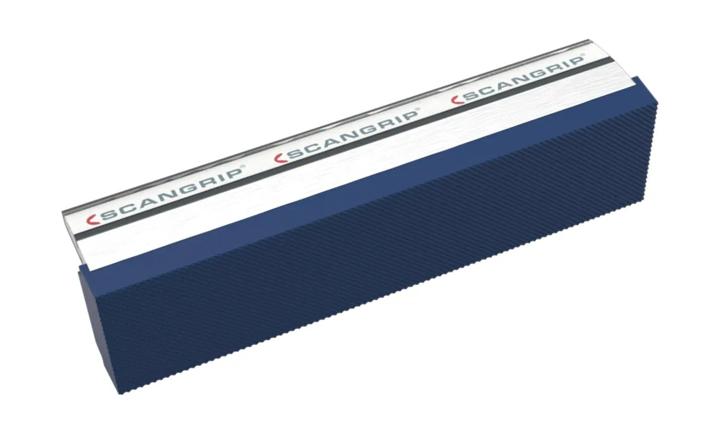 Alu-Gummi-Magnet-Schraubstockbacken 150 mm