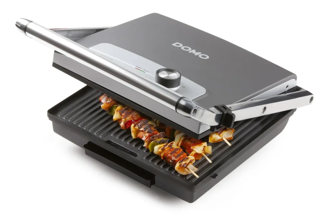 Multi Kontaktgrill, 2000 Watt Edelstahlgehäuse - Multi Elektrogrill - Paninigrill